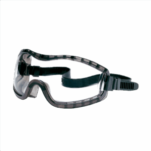 Goggle STRYKER, Lente claro, montura PVC, goma, anti-empaño