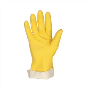 Gte Látex, 15 mil, forro flocado, festoneado, amarillo