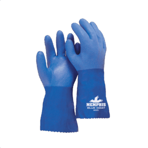 Gte BLUE COAT, triple capa de PVC, Guantelete 12"