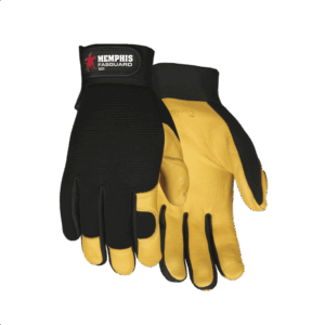 Gte. Multi-task, Piel de venado/Spandex, Amarillo/Negro