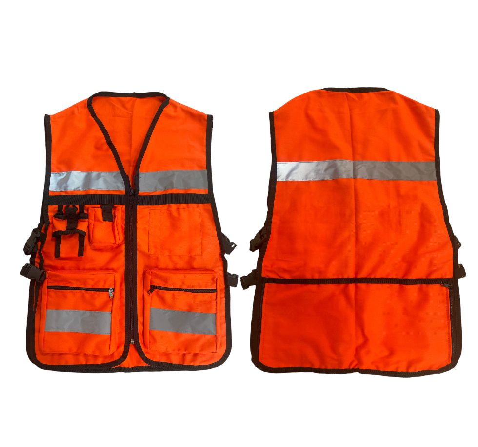 CHALECO TIPO BRIGADISTA CON REFLEJANTE - Imagen 2