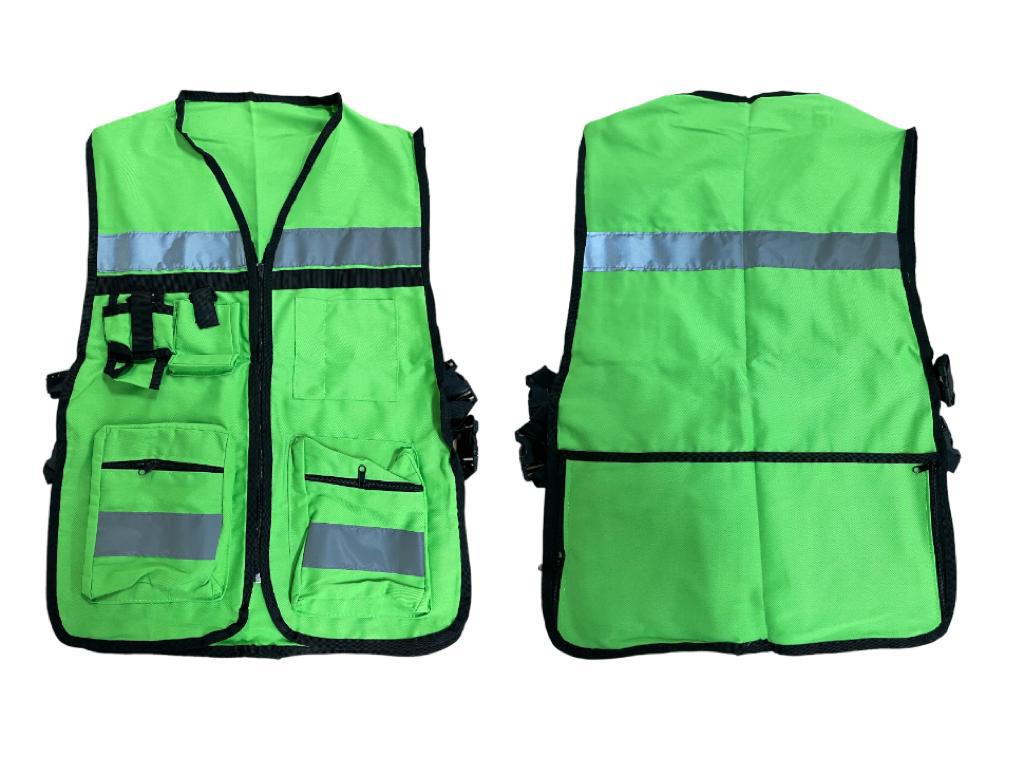 CHALECO TIPO BRIGADISTA CON REFLEJANTE - Imagen 6