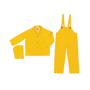 Impermeable Classic PVC/Poli .32mm 3 Pz Amarillo