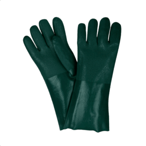 Gte PVC doble, con forro, rugoso, grado industrial, 14