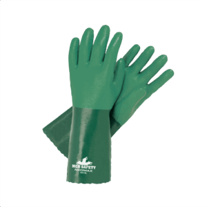 NEOMAX, Guante doble Neopreno verde, 14", Interlock