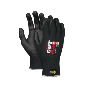 Gte de Kevlar Negro sobre Nitrilo Negro Espumado
