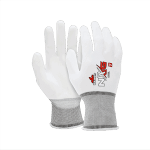 Gte. Nylon con recub PU Blanco