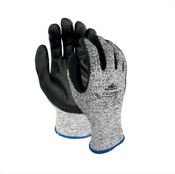 Gte.Excalibur 5 HDPE/Fiv/Ny/Spdx,13 Ga Rec Nit 3/4 negro