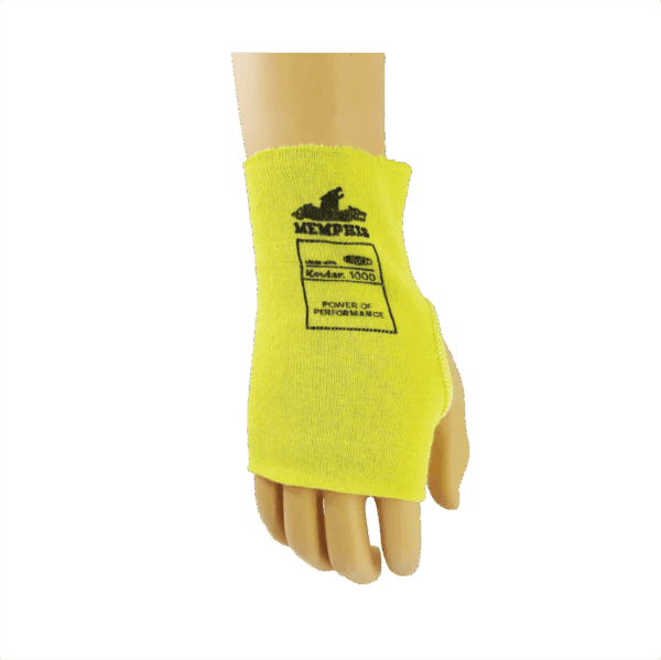 Manga 100% Kevlar, 6" con orificio en el pulgar