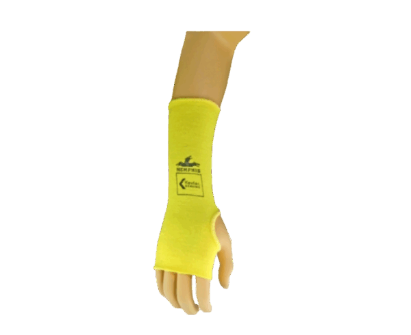 Mangas 100% KEV 10" orificio p/pulgar reg.