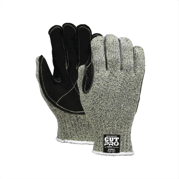 Gte. HERO/acero/nylon/algodon/poly gris con caranaza