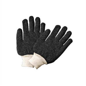 Gte. Terrycloth, Algodó/Poliéster puño de calcetin, negro
