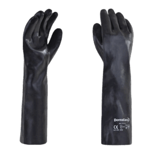 44-118 GUANTE PVC NEGRO 45 CM