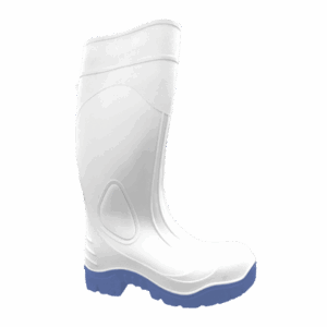 BOTA SANITARIA TRPR BLANCA SUELA AZUL