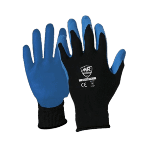 GUANTE POLIEST NGR PMA LATEX AZ-NR