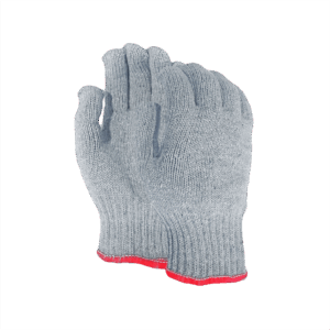 Gte. Ind. 70/30 alg/poli , gris, costura roja o blanca