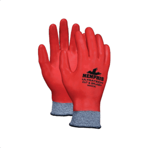 Guante Ultratech Resistente al Corte A3 Fibra de Vidrio Rojo